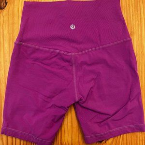 Price Drop - Lululemon Align High-Rise Short 6" Vivid Plum